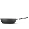 Smeg Cookware 50's Style Non-Stick Wok, 12-Inches (Black)