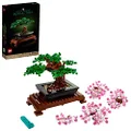 LEGO® Bonsai Tree 10281 Building Kit, a Building Project to Focus the Mind With a Beautiful Display Piece to Enjoy (878 Pieces)