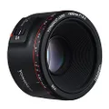 YONGNUO YN50mm F1.8 II,Standard Prime Auto Focus Lens for Canon Full Frame SLR EF Mount Cameras,Black