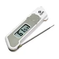 CDN TCT572-W ProAccurate Digital Instant Read Folding Thermocouple Cooking Thermometer-NSF Certified White
