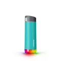 HidrateSpark STEEL Smart Water Bottle - Tracks Water Intake & Glows to Remind You to Stay Hydrated, Chug, 17oz, Sea Glass
