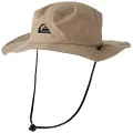 Quiksilver Men's Bushmaster Sun Protection Floppy Bucket Hat, Khaki3, Large/X - Large