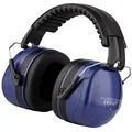 Ear Defenders Adult - Foldable Hearing Protection Ear Muffs Noise Cancelling - Perfect for DIYm Working, Shooting, Gardening - Adjustable Headband for Adults Men Women - 2 Years Warranty - Blue