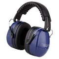 Ear Defenders Adult - Foldable Hearing Protection Ear Muffs Noise Cancelling - Perfect for DIYm Working, Shooting, Gardening - Adjustable Headband for Adults Men Women - 2 Years Warranty - Blue
