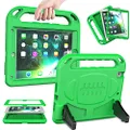 LEDNICEKER Kids Case for iPad 9.7 2018/2017 & iPad Air 2 - Built-in Screen Protector Shockproof Handle Friendly Foldable Stand Kids Case for iPad 9.7 2017/2018 (ipad 5&6) & iPad Air 2 2014 - Green