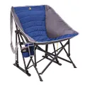 GCI Outdoor MaxRelax Pod Rocker Portable Rocking Chair & Outdoor Camping Chair, Royal Blue