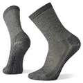 Smartwool Men’s Hike Classic Edition Full Cushion Crew Socks – Merino Wool Socks for Hiking, Camping, Walking & Hunting – Made in USA - Medium Gray, L