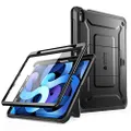 SUPCASE Unicorn Beetle Pro Series Case Designed for iPad Air 4 (2020) 10.9 Inch, with Pencil Holder & Built-in Screen Protector Full-Body Rugged Heavy Duty Case (Black)