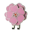 PINMEI Flower Golf Ball Marker with Golf Hat Clip for Your Friend (Flower Clip)