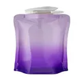Vapur - Gradient 0.7L BPA Free Foldable Flexible Water Bottle w/Carabiner (Lavender)