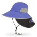 Sunday Afternoons Adventure Hat - Sun Hat for Men Women with Neck Flap, UPF 50+ UV Protective Hiking Fishing Hats, Wide Brim, Iris, L/XL
