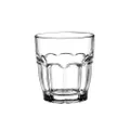 Bormioli Rocco Rock Bar Stackable Juice Glasses – Set Of 6 Dishwasher Safe Drinking Glasses For Soda, Milk, Coke, Beer, Spirits – 6.75oz Durable Tempered Glass Water Tumblers For Daily Use