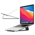 Twelve South ParcSlope for MacBook, Laptops and iPad Pro | Hybrid Laptop Typing Stand and Tablet Desktop Sketching Wedge,Matte Black