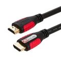 Cmple - 4K Gold Plated Ultra High Speed HDMI Cable - HDTV Cable with 3D HDR and Ethernet - 15 Feet, Black