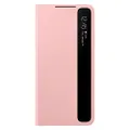 Samsung EF-ZG996CPEGWW Smart Clear View Cover for Galaxy S21+ 5G, Pink