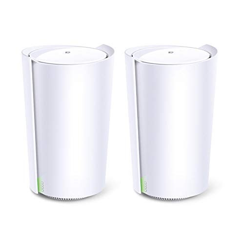 TP Link Deco X90 AX6600 Whole Home Mesh Tri Bank WiFi 6 System 2 Pack TPLink