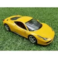 (Yellow) Licensed 1/14 Scale Ferrari 458 Italia Radio Remote Control Sport Car RC RTR