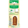 Clover Natural Fit Leather Thimble Small