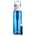 Brita Premium Filtering Water Bottle with Filter BPA Free,26 Ounce, Sapphire