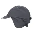 SEALSKINZ Unisex Waterproof Extreme Cold Weather Hat, Black, Medium