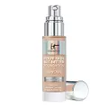 IT Cosmetics Your Skin But Better Foundation + Skincare, Light Neutral 22 - Hydrating Coverage - Minimizes Pores & Imperfections, Natural Radiant Finish - With Hyaluronic Acid - 1.0 fl oz