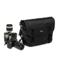 Lowepro ProTactic MG 160 AW II Mirrorless and DSLR Messenger - with QuickShelf Divider System - Camera Gear to Personal belongings - for Mirrorless Like Sony Apha9 - LP37266-PWW