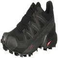 Salomon Men's Speedcross 5 Trail Running Shoes, Black/Black/Phantom, 9.5