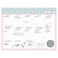 Desktop Weekly Planner Notepad 8.5x11 | 60 Undated Tear-Off Pages | Schedule Daily To-Do Lists | Increase Your Productivity In Less Than 5 Minutes A Week | Achieve Your Goals