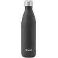 S'well Vacuum Insulated Stainless Steel Water Bottle, Onyx, 17 Oz, 10017-B17-00401
