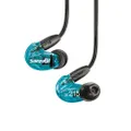 Shure SE215SPE-A Special Edition Single Microdriver Sound Isolating Earphone, Blue, One Size