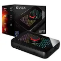 EVGA XR1 Capture Device, Certified for OBS, USB 3.0, 4K Pass Through, ARGB, Audio Mixer, PC, PS5, PS4, Xbox Series X and S, Xbox One, Nintendo Switch
