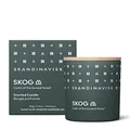 Skandinavisk Skog 'Forest' Mini Scented Candle. Fragrance Notes: Pine Needles and Fir Cones, Birch Sap and Lily of The Valley. 2.3 oz.