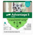 Advantage II 2-Dose Flea Treatment and Prevention for Kittens, 2-5 Pounds