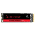 Seagate IronWolf 525 SSD 1TB NAS Internal Solid State Drive - SATA M.2, PCIe Gen 4 speeds up to 5000MB/s, 1.8M hours MTBF, 0.7 DWPD, with Rescue Services (ZP1000NM30002)