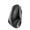 Cherry MW 4500 - Ergonomic Wireless Mouse - Left-Handed - 1200 dpi - Thumb Buttons - Extra Small Nano Receiver, Black (JW-4550)