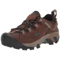 KEEN Women's Targhee 2 Low Height Waterproof Hiking Shoe, Syrup/Flint Stone, 7.5