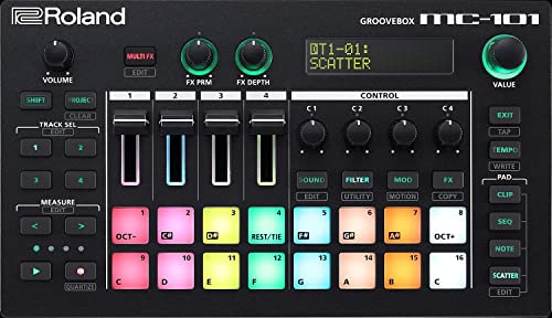 Roland MC-101 Groovebox Compact Music Production Workstation