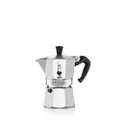 Bialetti 01164 Moka Express Stovetop Coffee Maker, 4 Cups, Silver