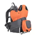 phil&teds Parade Child Carrier Frame Backpack, Orange Compact, Lightweight (4.4lbs), 2 Year Guarantee