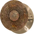 Meinl Cymbals Byzance 15" Extra Dry Medium Thin Hihats, Pair — Made in Turkey — Hand Hammered B20 Bronze, 2-Year Warranty, B15EDMTH, inch