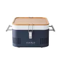 Everdure by Heston Blumenthal Cube Portable Charcoal Grill Perfect for Picnics, Tailgating, Beach, Camping or Tabletop Patio BBQ, Lightweight and Compact, Graphite