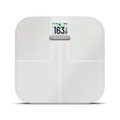 Garmin Index S2, Smart Scale with Wireless Connectivity, Measure Body Fat, Muscle, Bone Mass, Body Water% and More, White (010-02294-03)