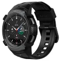 Spigen Compatible for Samsung Galaxy Watch 4 Classic 46mm Case Rugged Armor Pro - Charcoal Gray