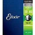 Elixir Strings 19052 Coated Nickel Electric Guitar Strings, Light (.010-.046)