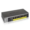 NETGEAR (GS108LP) 8-Port Gigabit Ethernet Unmanaged PoE Switch - with 8 x PoE+ at 60W Upgradeable, Desktop/Rackmount, and ProSAFE Limited Lifetime Protection