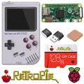 TAPDRA Raspberry Pi Zero Handheld Portable Game Console, RETROFLAG GPi Case with Safe Shutdown, 128GB Fast Card with 14000+ Games, Customized Retropie Emulation Game Station