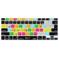 Adobe Photoshop Shortcuts Keyboard Skin Hot Keys PS Keyboard Cover for MacBook Air 13 & MacBook Pro 13 15 17, Retina (US/European ISO Keyboard)