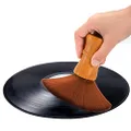 Fasmov Vinyl Record Cleaning Brush Record Vinyl Dust Brush Soft Album Cleaner Anti-Static Vinyl LP Cleaning