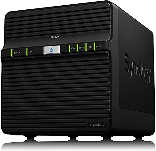 Synology DS420j 4 Bay Desktop NAS Enclosure