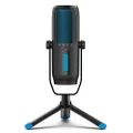 JLab Talk Pro USB Microphone | USB-C Output | Cardioid, Omnidirectional, Stereo, Bidirectional | 192k Sample Rate | 20Hz-20kHz Frequency Response | Volume, Gain Control, Quick Mute | Plug & Play